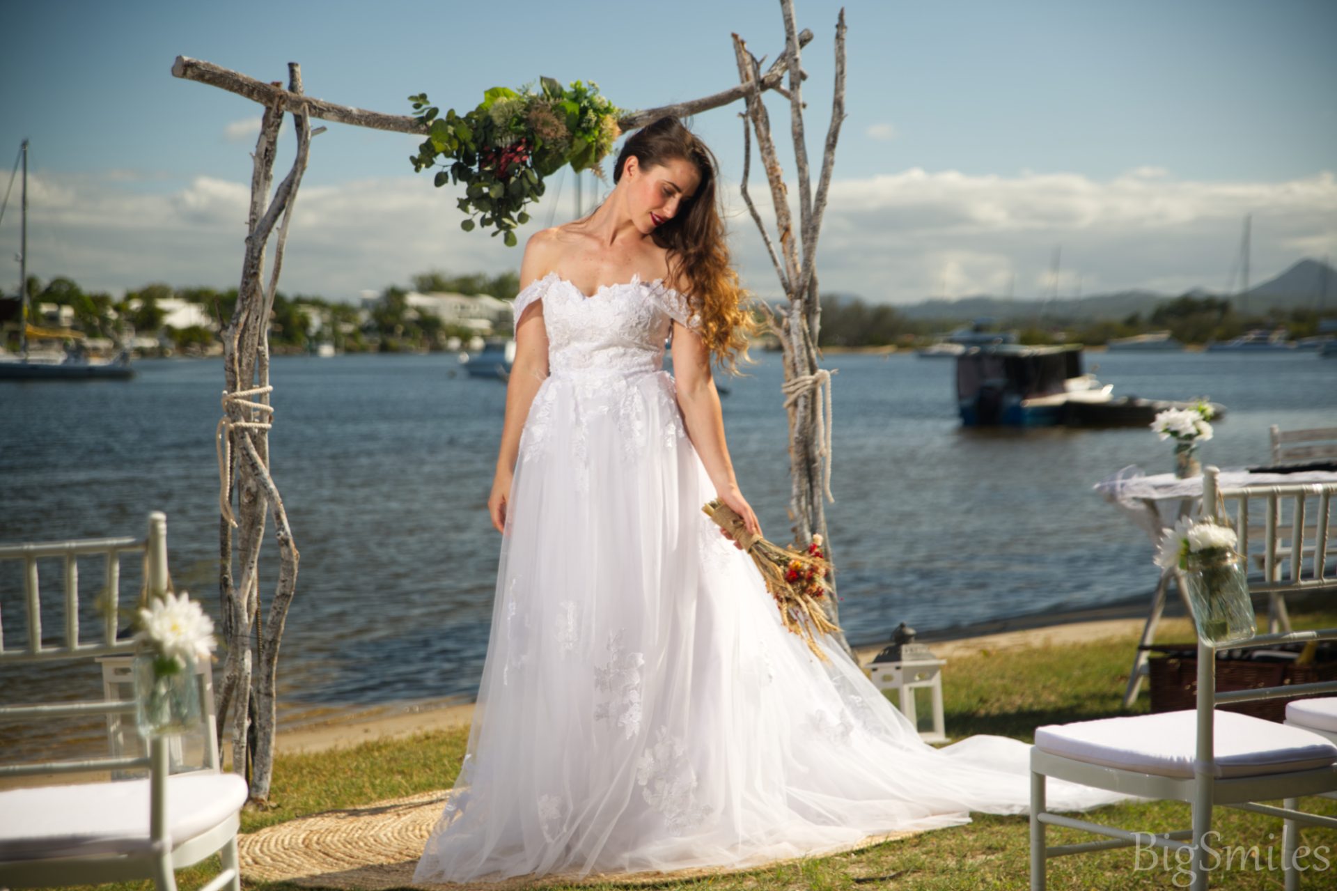 lorie lace wedding dress