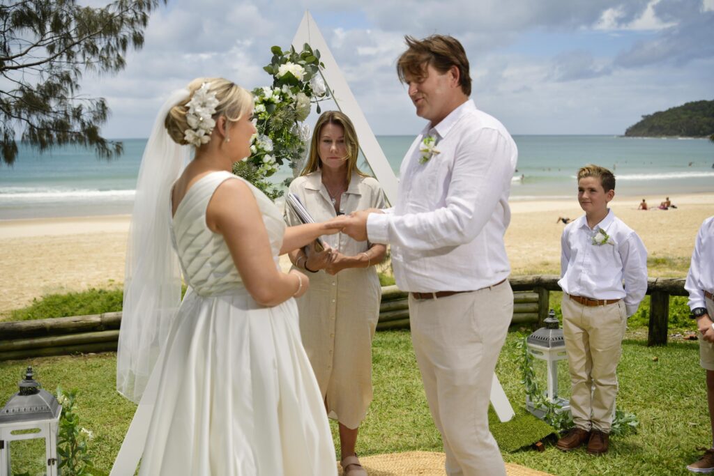 getting married at Casuarina gardens Noosa
