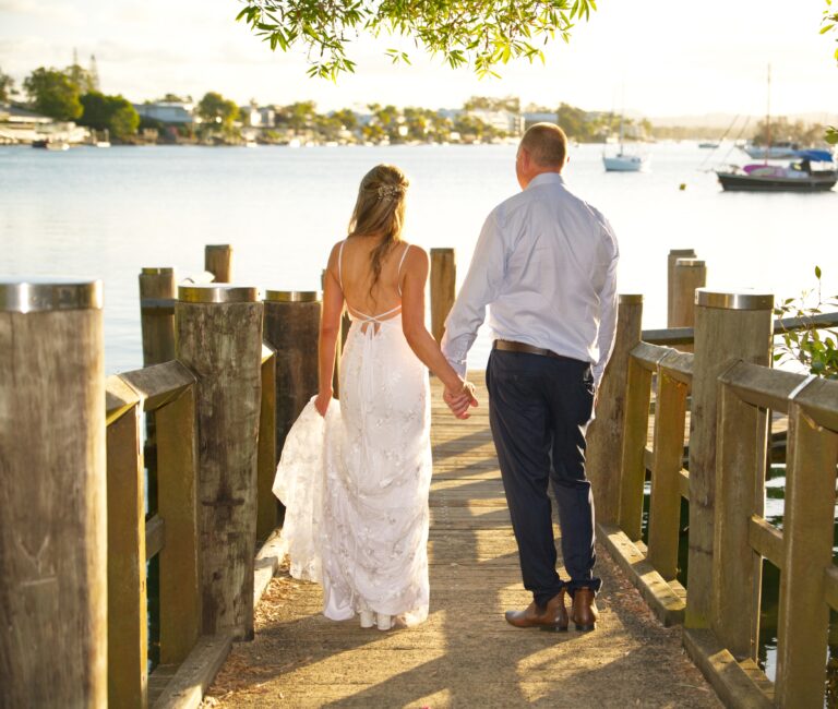 Elopement at Noosa beach