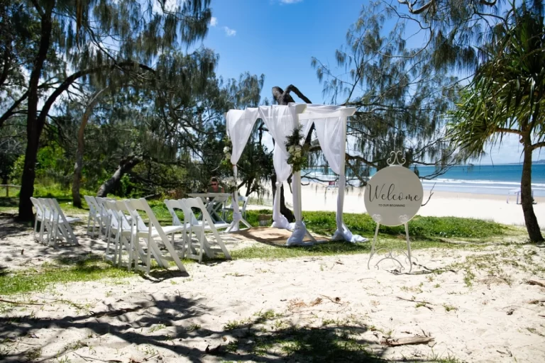 noosa beach elopement package
