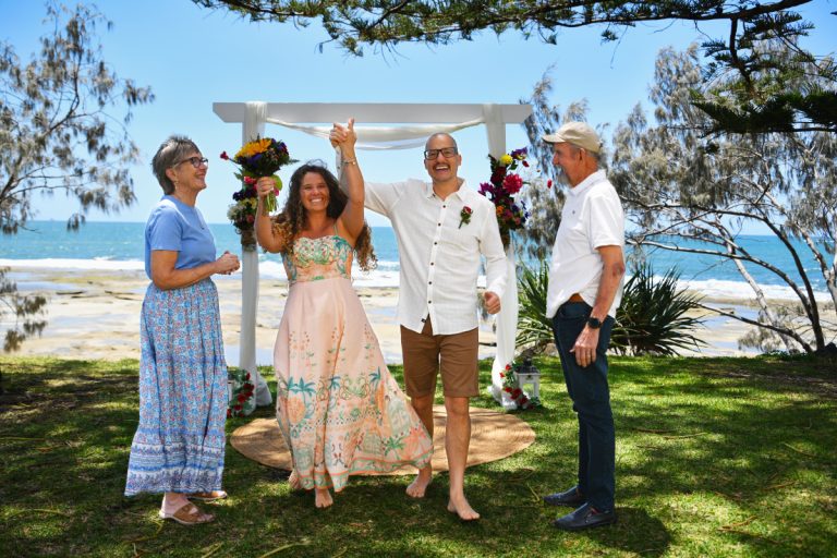 shelly beach elopement