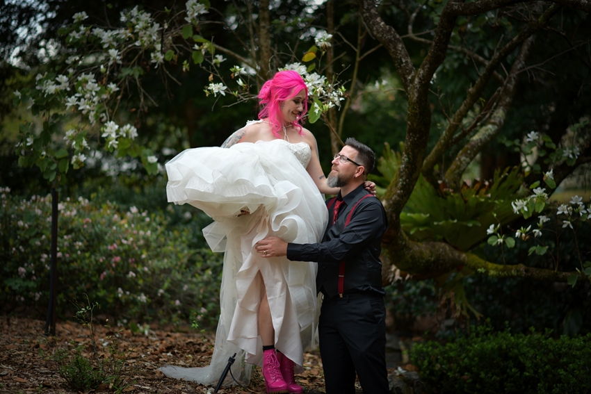 Noosa botanic gardens elopement with a difference