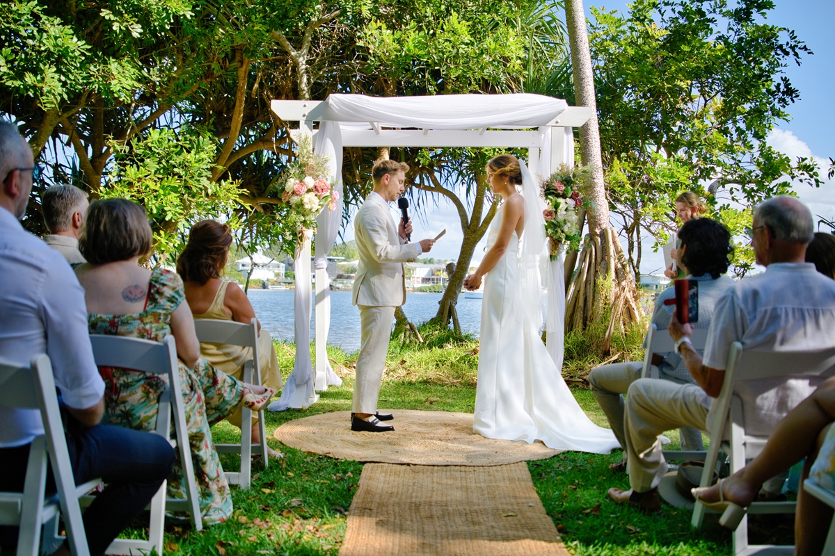 wedding package platinum at Noosa Woods