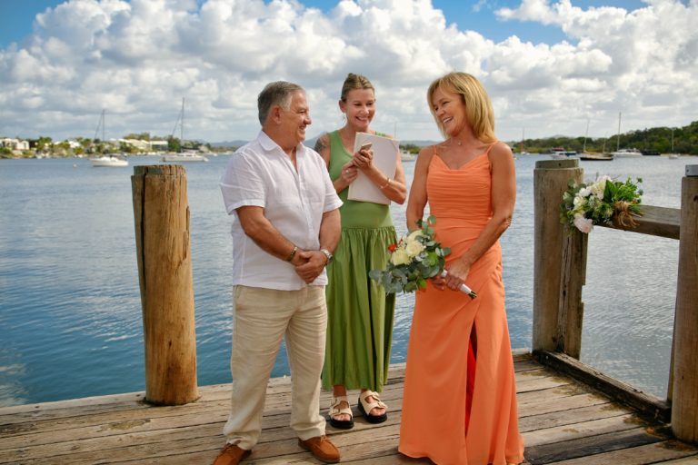 Noosa Jetty wedding