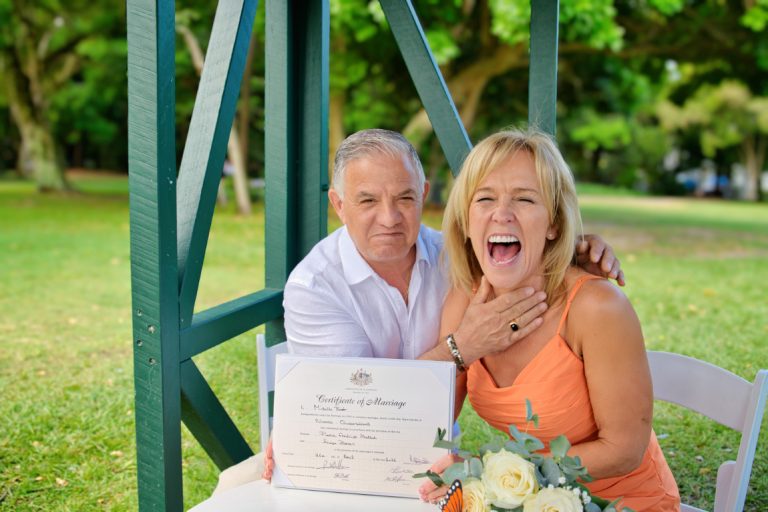fun at an elopement
